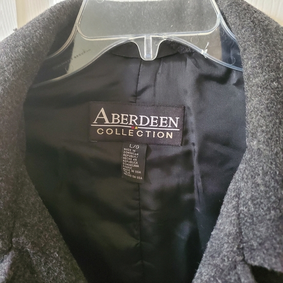 Men's Aberdeen collection 100% Wool Pea coat - Picture 3 of 8